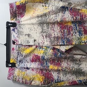 Ashley Stewart splatter paint jeggings. Size 20w